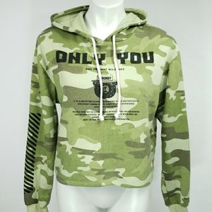 SMOKEY BEAR Camouflage Camo Only You Forest Fire Sweatshirt G